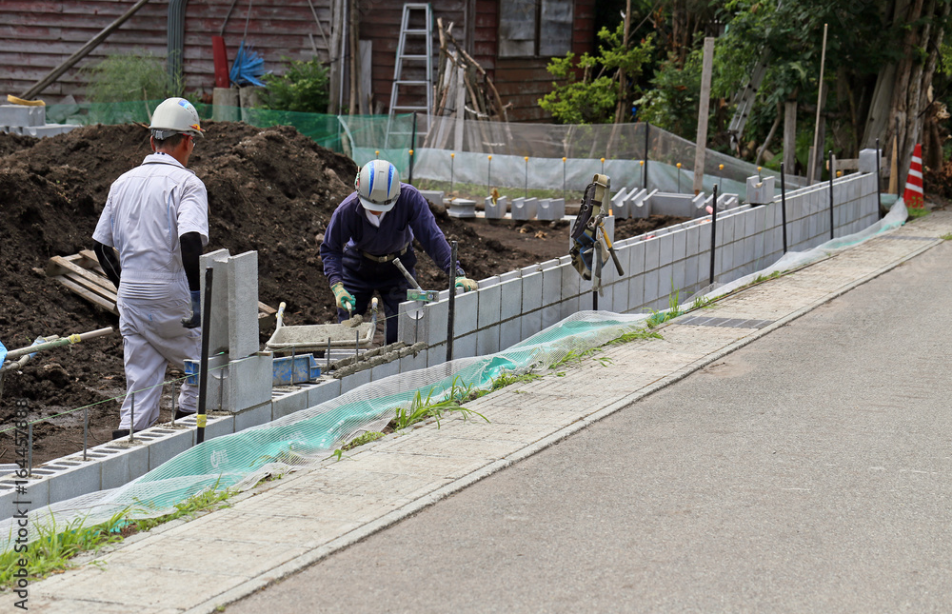 ブロック工事